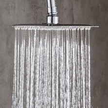 Dora Shopping Tepe Duş Başlığı Kare Slim 304 Metal 20X20 cm KTD101