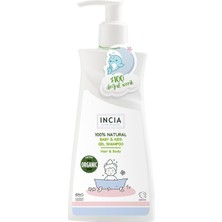 Dora Shopping %100 Doğal Sertifikalı Bebek Jel Şampuanı Saç Vücut Lavanta Konak Önleyici 350 ml