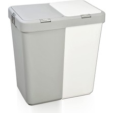 Dora Shopping Motek Ikili Çamaşır - Bej 80 Litre