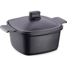 Dora Shopping Casterra Kare Döküm Tencere 24X24X11,5