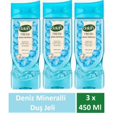 Dalan Duş Jeli Botanıca Orkide Özlü 450 ml x 3 Adet