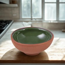 Avanos Kırmızı Toprağından Yapılmış Kase ( 6 Adet )