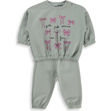Civil Baby Karışık Fiyonk Baskılı 6-18 Ay Takım - Yeşil