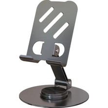 Dora Shopping Yüksek Kaliteli Metal Stand Katlanabilir Ayarlanabilir 360 Derece Dönebilen Tablet Standı Telefon Tu