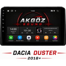 GÖZA-X Dacıa Duster 2018+MULTİMEDYA Çerçevesi 10 Inç Soketleri Içinde