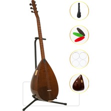 Yankı YB-40MP Kısa Sap Bağlama Profesyonel Maun Saz (Kılıf, Tel, Mızrap Hediyeli)