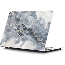 Dora Shopping Macbook Kılıf Koruyucu Kapak 13 Inç Uyumlu Mermer Baskılı HDMI Modeli 2012-2015 A1425 A1502 R-16