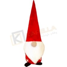 Yılbaşı Noel Baba Dekoratif Biblo Kırmızı Yıldız