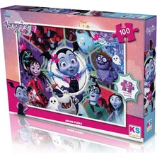 Markaon VP714 Vampirina 100 Parça Çocuk Puzzle -Ks Puzzle