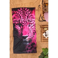 Mossyna | Plaj Havlusu | 75*150 cm | Bambu ve Pamuklu | Baskılı | Yıkanabilir | Antialerjik