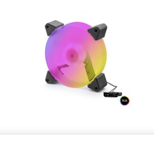Dorasan Kasa Fanı 5. Nesil Rgb 12 cm - Siyah