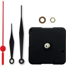 Hobialem 1 Adet Sessiz Duvar Saat Mekanizması 10 mm Şaft Metal Akrep Yelkovan Hediye Seçeneği