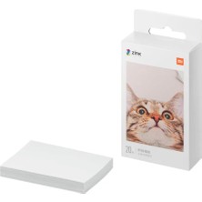 Dora Shopping Xiaomi TEJ4019GL - Taşınabilir Yazıcı Kağıdı, 20 Yaprak Yüksek Kaliteli 7,6 cm Kağıdı