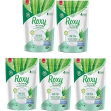 Dalan Roxy 5'li Set Bioclean Aloevera Doğal Sabun Tozu 800 gr Hassas ve Bebek Çamaşırları İçin