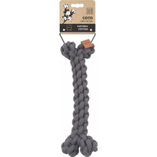 Dora Shopping M- Grey 30CM Örgü Kemik