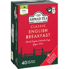Ahmad Tea Classic English Breakfast Klasik Kahvaltı Çayı 40'lı
