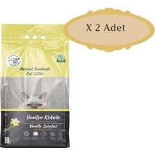 Eco Natura Pet Vanilya Kokulu Ince Taneli Bentonit Kedi Kumu 10LT x 2 Adet