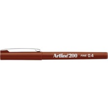 Artline 200N Fine Writing Pen Brown ( Kahverengi )