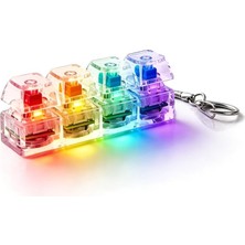 Forzacase 4 Tuş Mavi Switch Rgb Mekanik Tuş Takımı Keycap Anahtarlık - FC1219