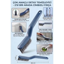 Sihirli Mop Dip Köşe Fırçası Cımbızlı Temizlik Fırçası Derz Fırçası Pimapen Temizleme Fırçası Banyo Fırçası