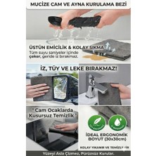 Sihirli Mop Sihirli Cam Bezi 30X30CM Özel Seri Cam Bezi Toz Bırakmaz Ithal Cam Bezi