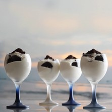 Dora Shopping Misket 3'lü Şarap Kadehi