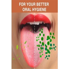 Aydogan's Hijyenik Dil Kazıyıcı Temizleme Dil Sıyırıcı Dil Temizleyici Bakır Hilal