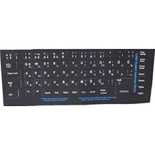 Dora Shopping 300169 Rusça Q Klavye Stiker