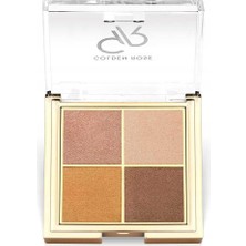 Dora Shopping Quattro Eyeshadow - 07 Bronze Vision - Dörtlü Far Paleti
