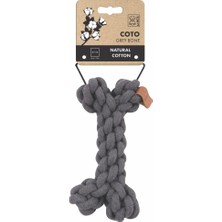 Dora Shopping M- Grey 19CM Örgü Kemik