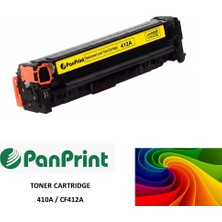 PanPrint Hp Color Laserjet Pro M452DW Sarı Muadil Toner (CF412A)