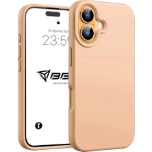 Dora Shopping iPhone Kılıf Ince Sıvı Silikon 3 Katmanlı Tam Kaplamalı Yumuşak Jel Kauçuk Kılıf Kapak, Turuncu (Iph