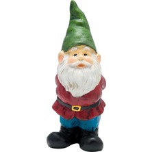 Dora Shopping ZEN870 Yeşili Şapka Sakallı Bahçe Cüce , 28 cm Y, Çok