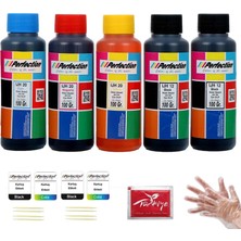 Dora Shopping Perfection Uyumlu Gı-40 Gı-41 Gı-46 Cmyk Tanklı Yazıcı Mürekkep Seti̇ 5 x 100 Gr.