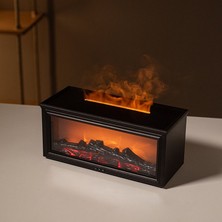 Çeşithane Renkli Alev Efektli Aroma Difüzör Ultrasonik Hava Nemlendirici LED