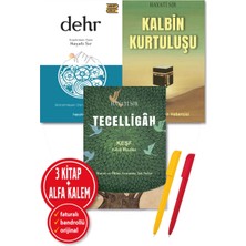 Hayy Kitap Alfa Kalem+ Kalbin Kurtuluşu+Dehr+Tecelligâh (Hayati Sır)3 Kitap Tasavvuf Bireysel Gelişim Edebiyat