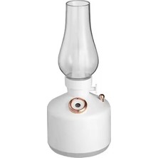 Çeşithane Vintage Lamba Aroma Difüzör Ultrasonik Hava Nemlendirici LED Işıklı