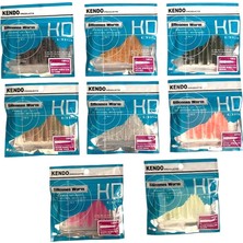 Kendo Silicones Worm Lrf Silikon Yem 5cm 10 Adet