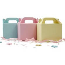 Dora Shopping 10X14 cm Karışık Renk El Geçme Kutusu (3'lü Set)