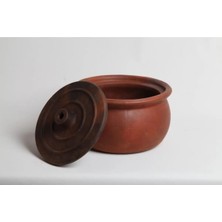 Doğal El Yapımı Orta Boy Güveç 24 cm