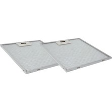 Dora Shopping Esty 2240 Lx6 26,2X25,3 cm Aspiratör Davlumbaz Alüminyum Yağ Filtresi 4 Kat Kaliteli Filtrasyon, 2 A