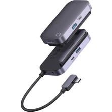 Dora Shopping Padjoy 4-Port Type-C Hub -Gri