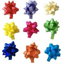 Dora Shopping Benim - Rafya Karışık Renk Paketleme Süsü 5 Adet