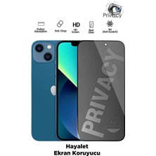 Glazef Iphone 13 Hayalet Ekran Koruyucu 9h Tam Uyumlu Gizleyen Kırılmaz Cam