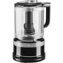 KitchenAid 1,19 L Mutfak Robotu 250 W Güç ile Kesme Doğrama Özellikli Siyah Renk  5KFC0516