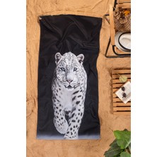 Mossyna | Plaj Havlusu | 75*150 cm | Bambu ve Pamuklu | Baskılı | Yıkanabilir | Antialerjik