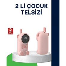 GIGA LCD Ekranlı Bebek Telsizi – Iki Yönlü Ses, Uzun Menzil, Çocuk Dostu Tasarım