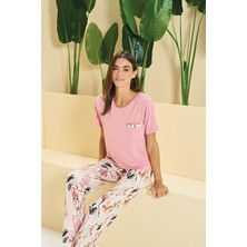 Over Sleep 3348 Kadın Pijama Takım