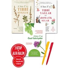 Hayy Kitap Alfa Kalem+ A’dan Z’ye Tıbbi Yağlar ve Aromatik Sular+Tıbbi Bitkiler+Özel Takviyeler(L Ömür)3 Kitap