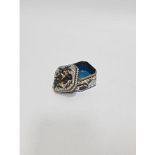 Hasyılmaz Antika Cloisonne Minyatür Kutu 5,5X5,5X4CM 015